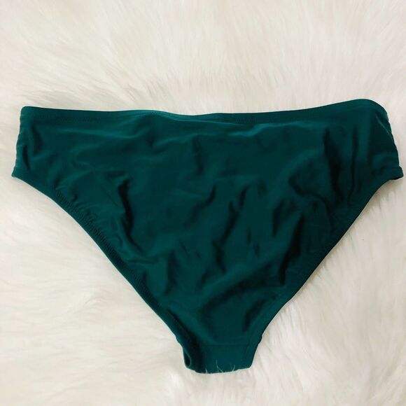 Kona Sol Women's High Coverage Hipster‎ Bikini Bottom Green 16W/18W NWT - Picture 6 of 6
